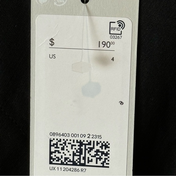 COS Black Layered Sleeveless Dress - Size 4 - Picture 6 of 12